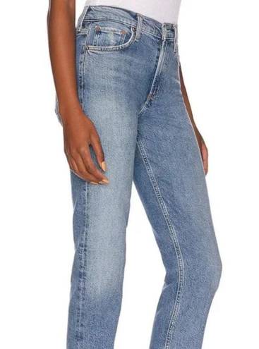 AGOLDE  Revolve Lyle Slim Light Blue Straight Leg Jeans Women's Size 29