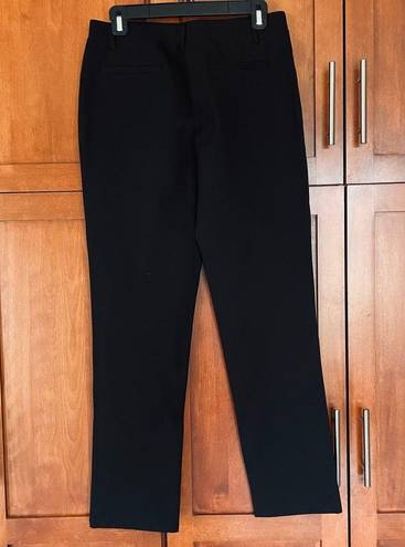 Quince Ultra Stretch Ponte Straight Leg Pant Black Size Medium Petite NEW