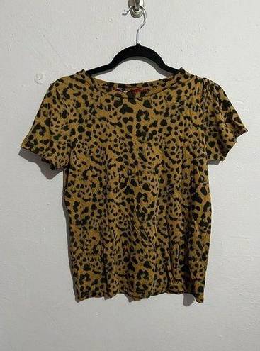 n:philanthropy  Jigsaw BFF Tee Leopard size S NWT