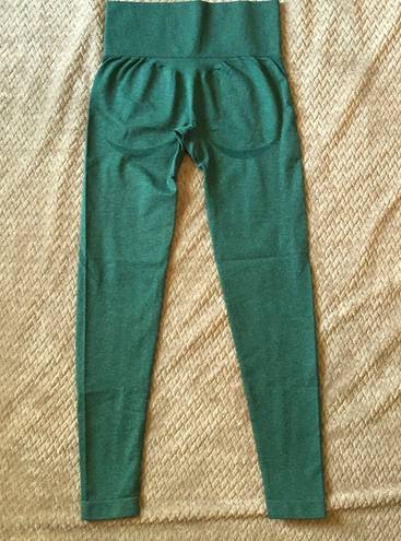 Forest Green Seamless Contouring Leggings Size XS