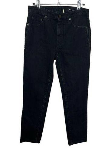 Saint Laurent  Paris YSL Skinny Cropped Jeans  Black D05 W/SK- MW Womens Size 29