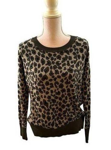 Isaac Mizrahi  Animal print sweater