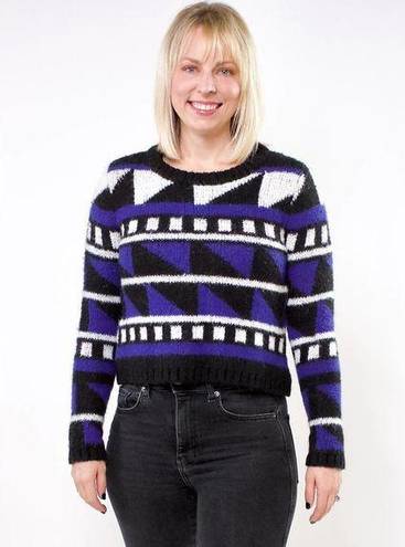 Hunter Bell  Jasmine Cropped Wool Blend Sweater