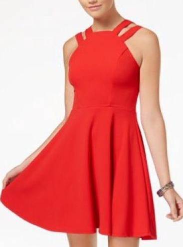 B Darlin < HOST PICK !! > red homecoming dress