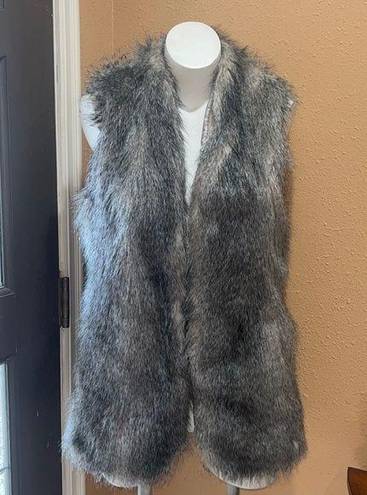 Banana Republic  brown furry vest