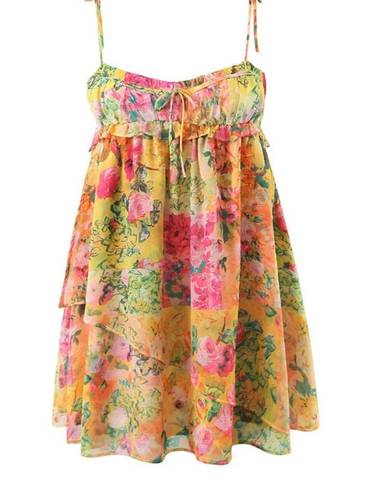 floral dress Multi