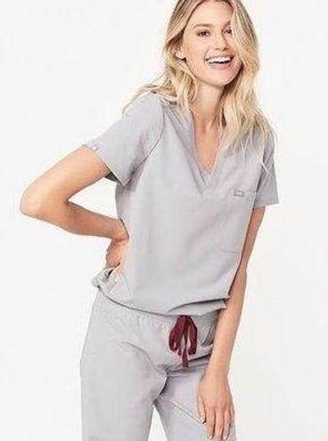 FIGS RARE Scrubs Set Cement Gray