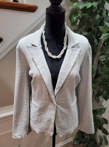 Soho Apparel  Light Green Rayon Single Breasted Long Sleeve jacket Blazer Size 2X