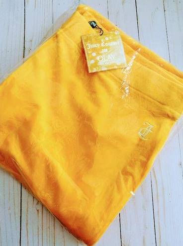 Juicy Couture  x Olay Limited Edition Velour Track Pants Marigold Plus Size 2X -2