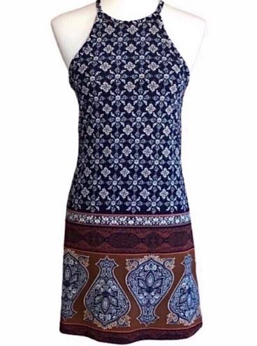 Xhilaration NWT Multicolored Halter Mini Dress  •Size XS