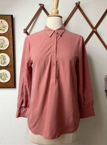 Daniel Cremieux Cremieux Blush Pull Over Blouse XS