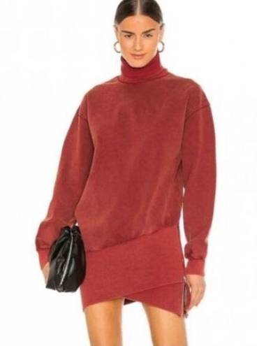 Young Fabulous and Broke ✨  Turtleneck Asymmetrical Sweater Side Zipper Dress✨