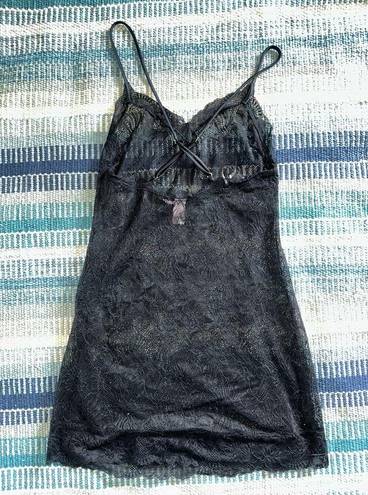 Victoria's Secret Victoria’ Secret Black Lace Slip