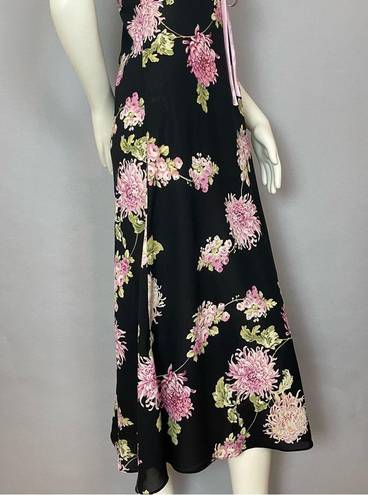 Oscar de la Renta  Pink Label Lingerie Nightgown‎ Floral Sheer Lace Slip Dress