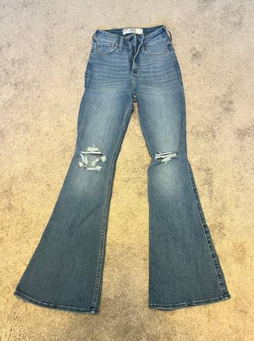 Hollister Flare Ripped Jeans