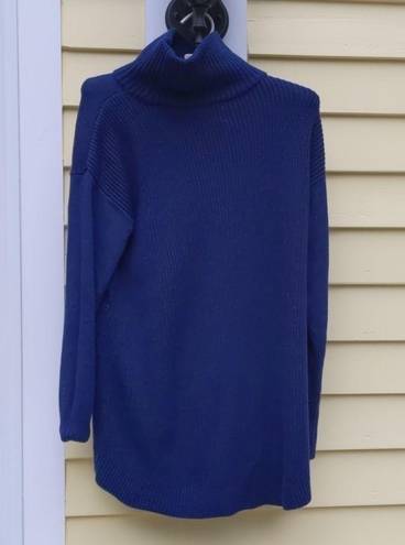 Lou & grey  Navy Blue Turtleneck Sweater