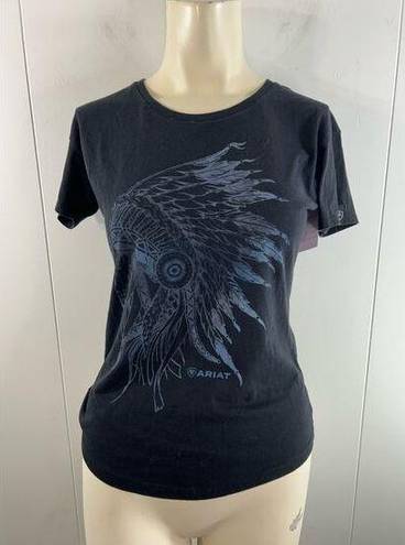 Ariat  Ring of Fire women’s size small black T-shirt.