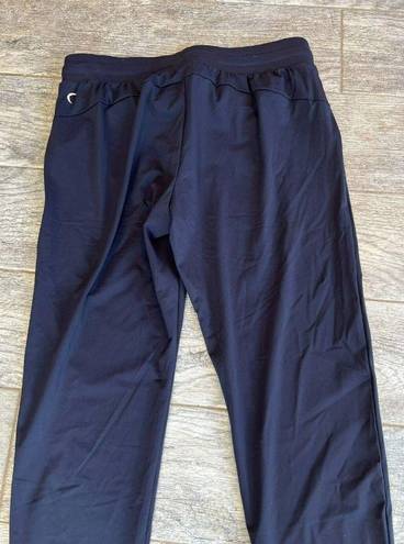 Zyia  Active Joggers Medium Track Pants Sweatpants Nylon navy Blue Womens