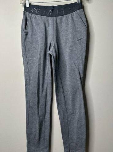 Nike  Dri-Fit Grey Tapered Sweatpants Women's Medium