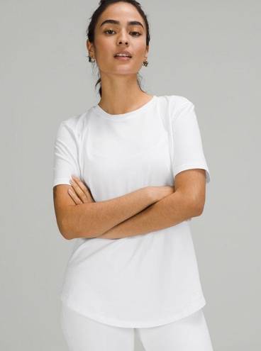 Lululemon  Love Curved-Hem Crewneck T-Shirt