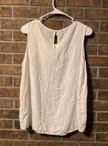 Gap White Tank Top Xl