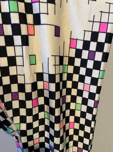 White Stag Vintage  80s 90s Geometric Colorblock Workout Pants