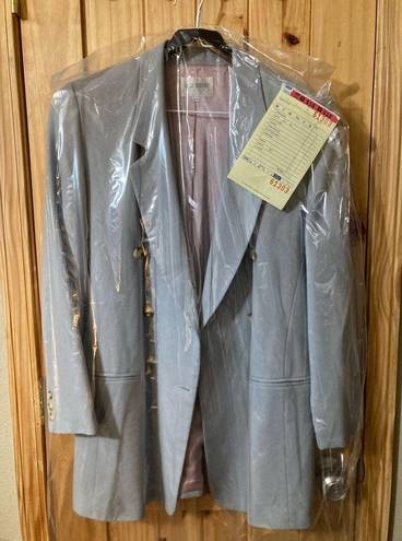 Hugo Buscati /Milano women’s size 12 100% wool double-breasted blazer/jacket