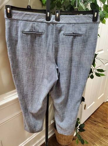 Investments  Women's Gray Polyester Mid Rise Straight Legs Dress Pant 20W Short