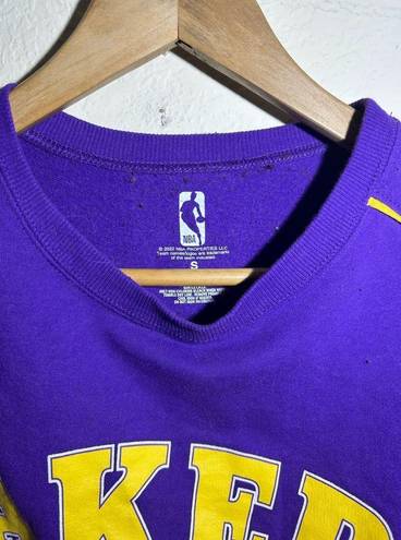 Nba  Los Angeles Lakers Purple Sweatshirt Size Small