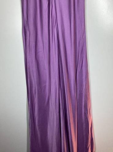 L'Agence  Clea Maxi Slip Dress Size Orchid/Lavender/purple 6 Orchid