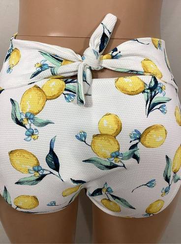 Jessica Simpson New.  lemon bikini. (D-cup) M-top/L-bottom.  Retails $119