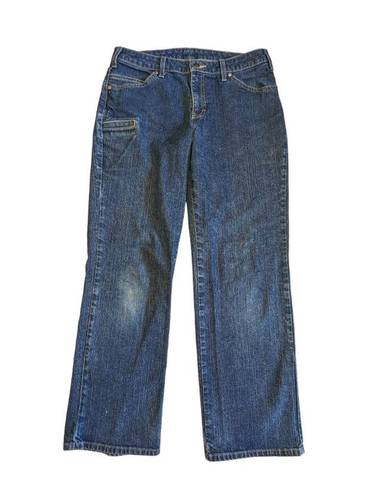Dickies Vintage Y2K  Utility Straight Leg Jeans Denim Blue Mid-Rise Retro VTG 6