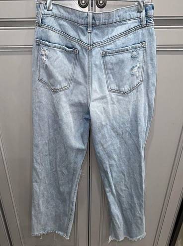 Cello  High Rise Distressed Dad jeans size 28