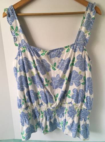 Draper James Floral Halter Top, XXL 