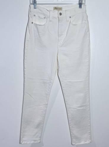 Madewell The Perfect Vintage Jean In Tile White ND501 Size 27