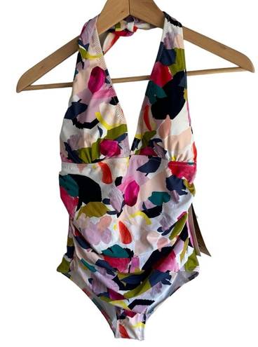 Gottex New!  Halter One Piece Swimsuit - Canvas Print