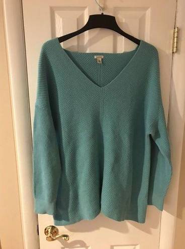 L.L.Bean  Women's 2X Long Sleeve Cotton Knit Pullover Sweater V-neck Cotton