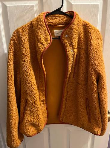 Universal Threads Orange Sherpa Jacket