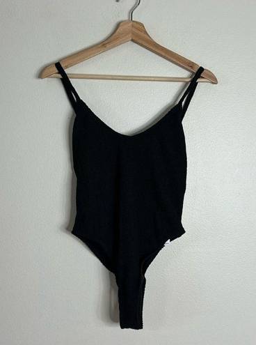 Good American  black always fits one swimsuit one piece size 3/4 L/XL