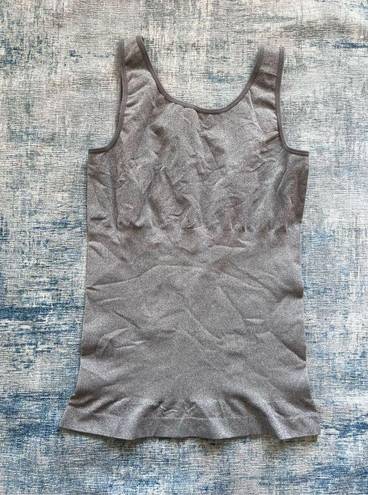 Skinny Girl  Heathered Gray Smoother & Shaper Compression Tank Top XL