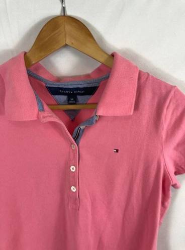Tommy Hilfiger  Pink Polo Tshirt Size Small
