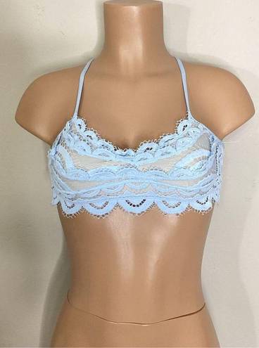 PilyQ New.  Lace Bralette Bikini bikini Top. Small. Retails $98