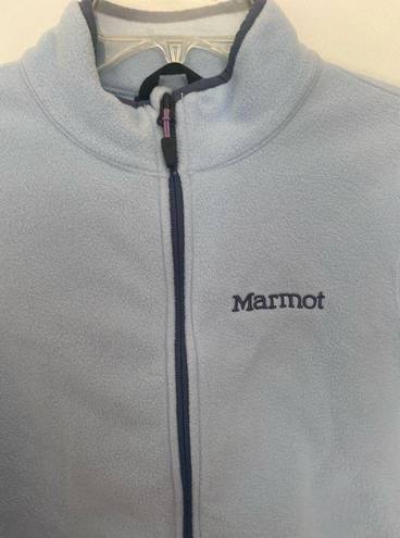 Marmot  blue fleece jacket XS