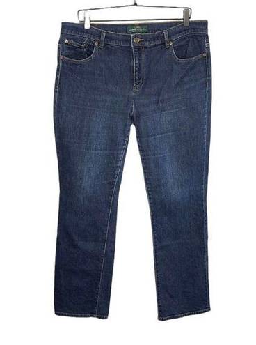 Krass&co LRL Lauren Jeans  / Ralph Lauren Women’s Classic Straight Jeans Plus Size 14