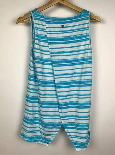 Anne Klein  Workout Graphic Tank Top Stripes