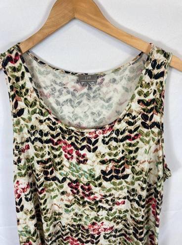 J.Jill  Wearever Patterned Tank Size XL