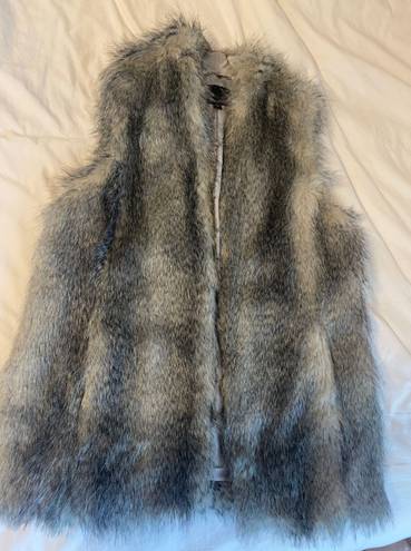 Banana Republic Faux Fur Vest