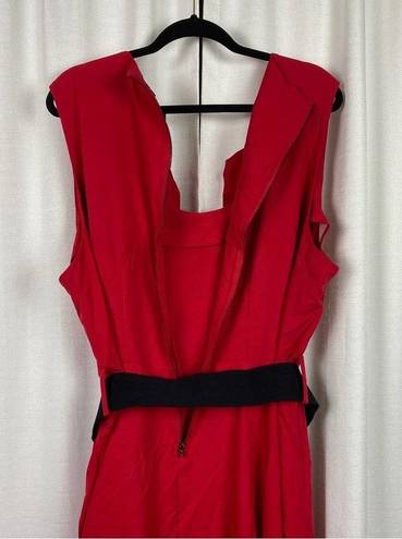 City Chic  Lipstick Red Vintage Veroni Dress Sz.XXL(24) NWT