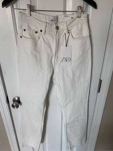 ZARA cotton white pants size 36/4 - $50 New With Tags - From Renata