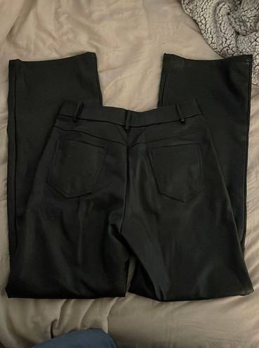 Leather Pants Black